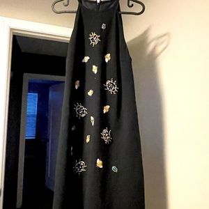 Victoria Beckham for Target Black Mini Dress - Medium